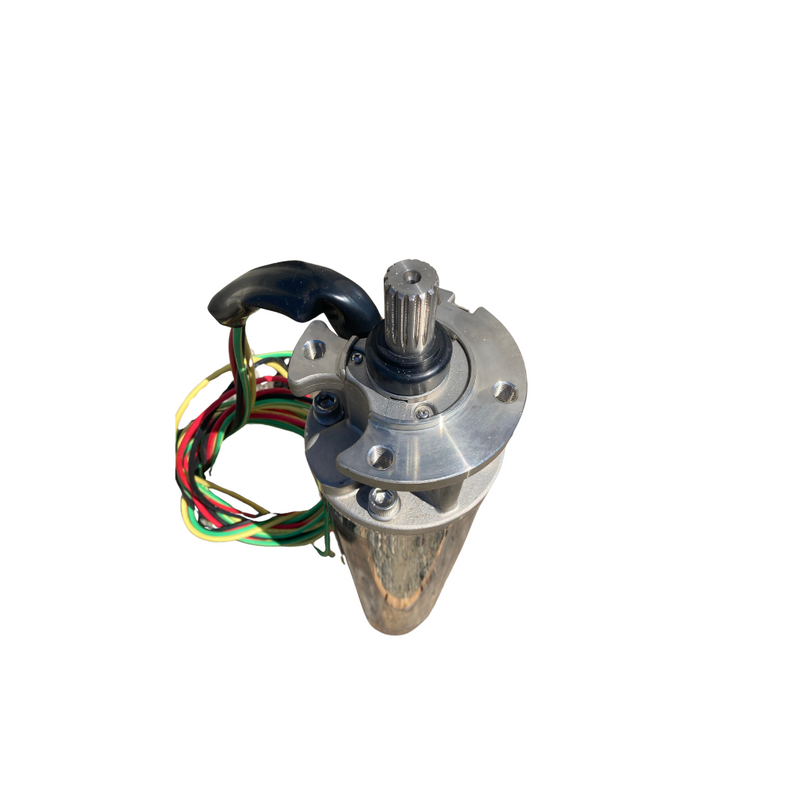 RPS 10HP 480V 300RPS100, Up to 140FT Head, 200 to 395GPM, Stainless Steel Submersible Pump End + Motor