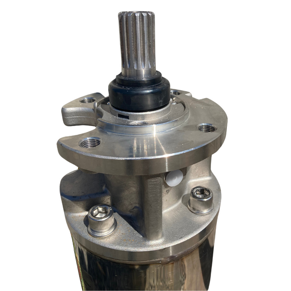 RPS 10HP 480V 300RPS100, Up to 140FT Head, 200 to 395GPM, Stainless Steel Submersible Pump End + Motor