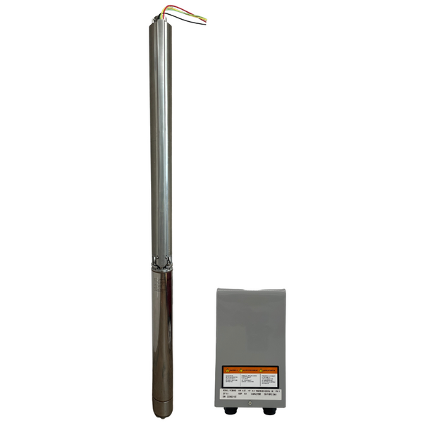 RPS Core Series 5 HP 220V 3-Wire Submersible Well Pump with Engineered Impeller 375 ft Head 24-66 GPM 40RPS50 Complete Kit