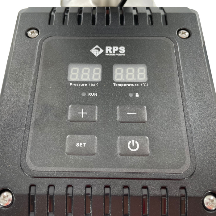 1/2 HP 110V/120V/220V Eco-Steady Continuous Pressure Booster | Garden Irrigation Water Pump for Drip and Soaker Hose | Tank Water | Shallow Well Pump