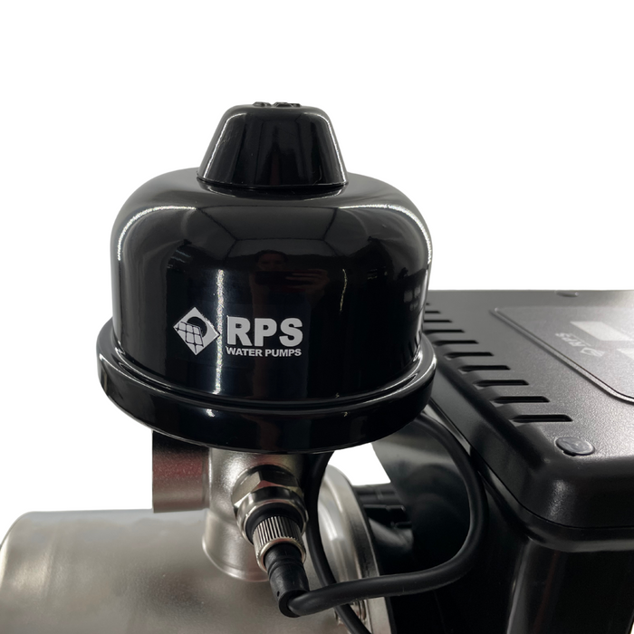 RPS 1HP 110V/120V/220V Eco-Steady Continuous Pressure Booster Pump Up to 55PSI | Pressurized Irrigation Pump for Drip & Sprinkler | Full Home Residential & RV Water Pump | Shallow Well Jet Pump