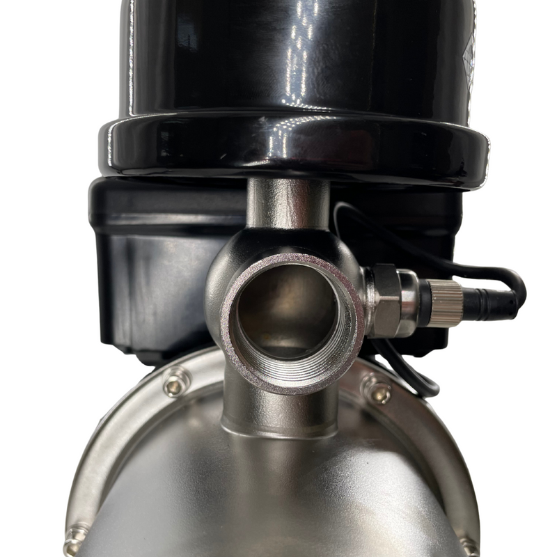 1HP 110V/120V/220V Eco-Steady Continuous Pressure Booster Pump Up to 55PSI | Pressurized Irrigation Pump for Drip & Sprinkler | Full Home Residential & RV Water Pump | Shallow Well Jet Pump