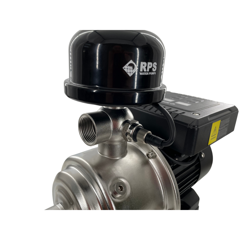 1/2 HP 110V/120V/220V Eco-Steady Continuous Pressure Booster | Garden Irrigation Water Pump for Drip and Soaker Hose | Tank Water | Shallow Well Pump