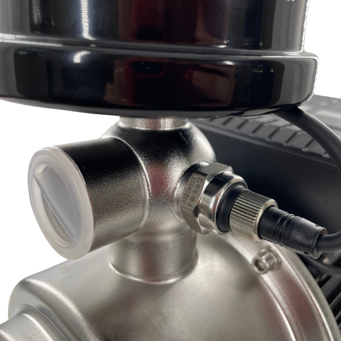 1/2 HP 110V/120V/220V Eco-Steady Continuous Pressure Booster | Garden Irrigation Water Pump for Drip and Soaker Hose | Tank Water | Shallow Well Pump