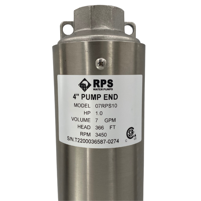 07RPS10 Pump End, 5-13GPM