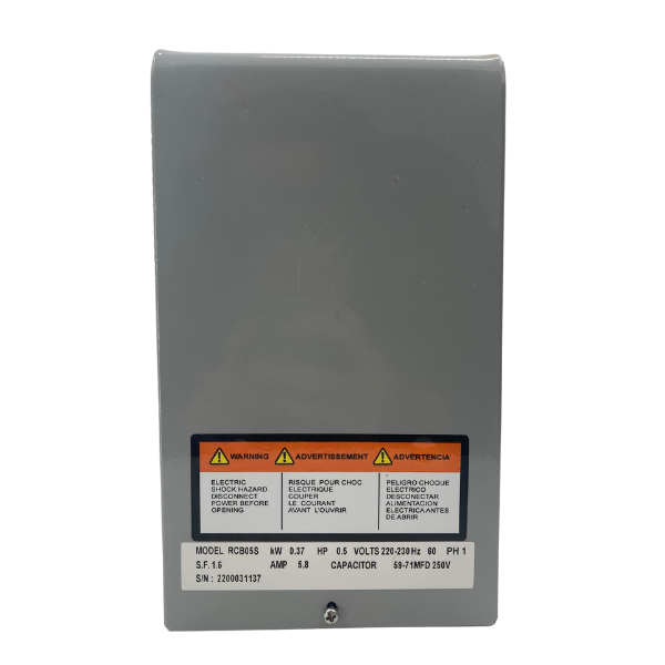 RPS Control Panel 1/2HP 220V Single Phase Starter Box for Submersible Pump