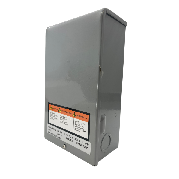 RPS Control Panel 1HP 220V Single Phase Starter Box for Submersible Pump