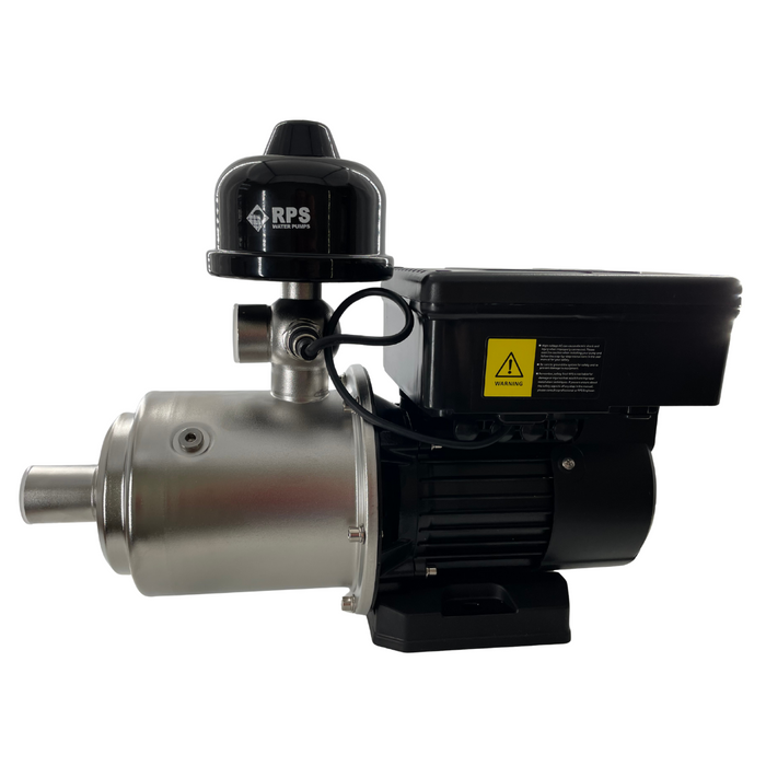 RPS 1HP 110V/120V/220V Eco-Steady Continuous Pressure Booster Pump Up to 55PSI | Pressurized Irrigation Pump for Drip & Sprinkler | Full Home Residential & RV Water Pump | Shallow Well Jet Pump