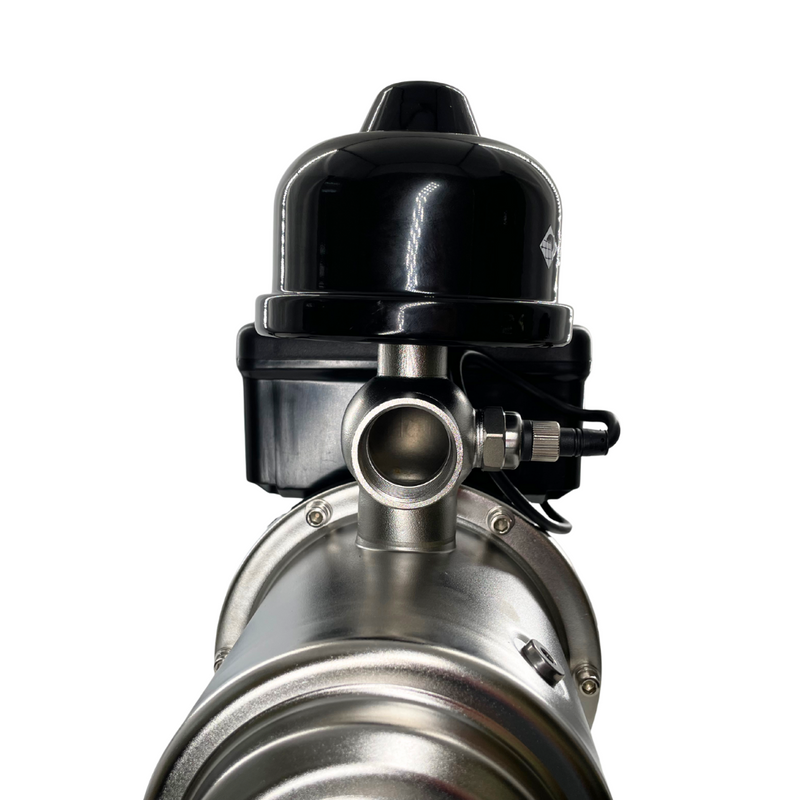 1HP 110V/120V/220V Eco-Steady Continuous Pressure Booster Pump Up to 55PSI | Pressurized Irrigation Pump for Drip & Sprinkler | Full Home Residential & RV Water Pump | Shallow Well Jet Pump