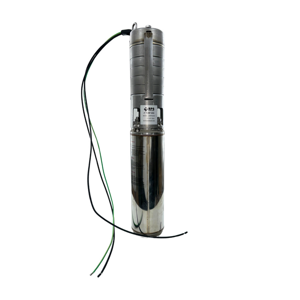 RPS Steel Pro 1.5 HP 220V 2-Wire 4-inch Submersible Well Pump with Stainless Steel Impeller 250 ft Head 9-29 GPM 18RPS15-S Complete Kit