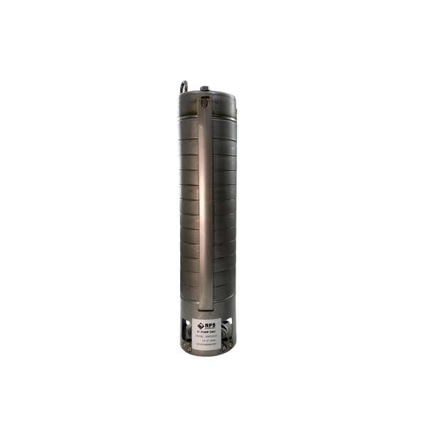 RPS Steel Pro 25RPS05-S 4" Submersible Well Pump End – Stainless Steel Impeller, 31.7 GPM