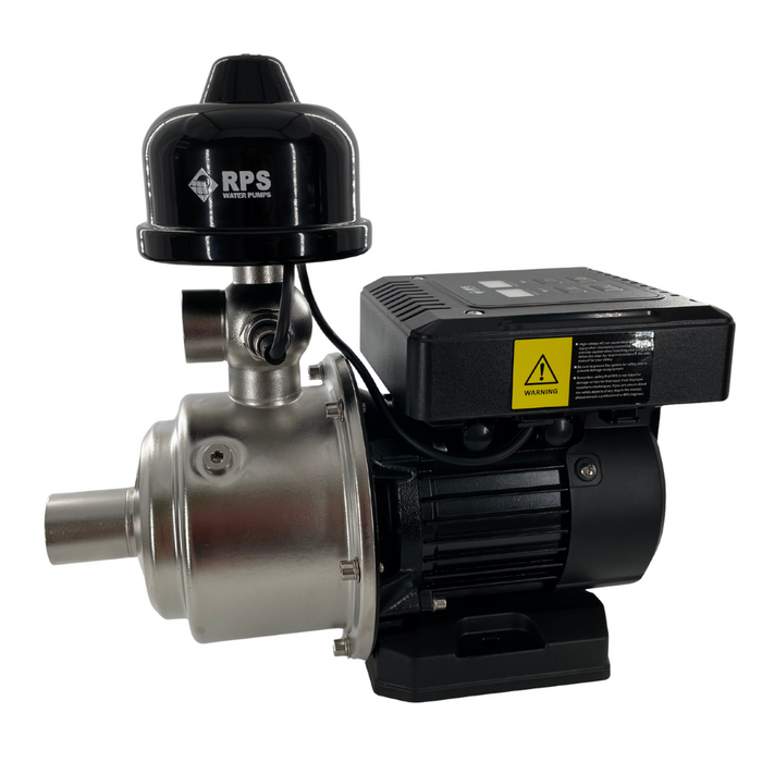 1/2 HP 110V/120V/220V Eco-Steady Continuous Pressure Booster | Garden Irrigation Water Pump for Drip and Soaker Hose | Tank Water | Shallow Well Pump