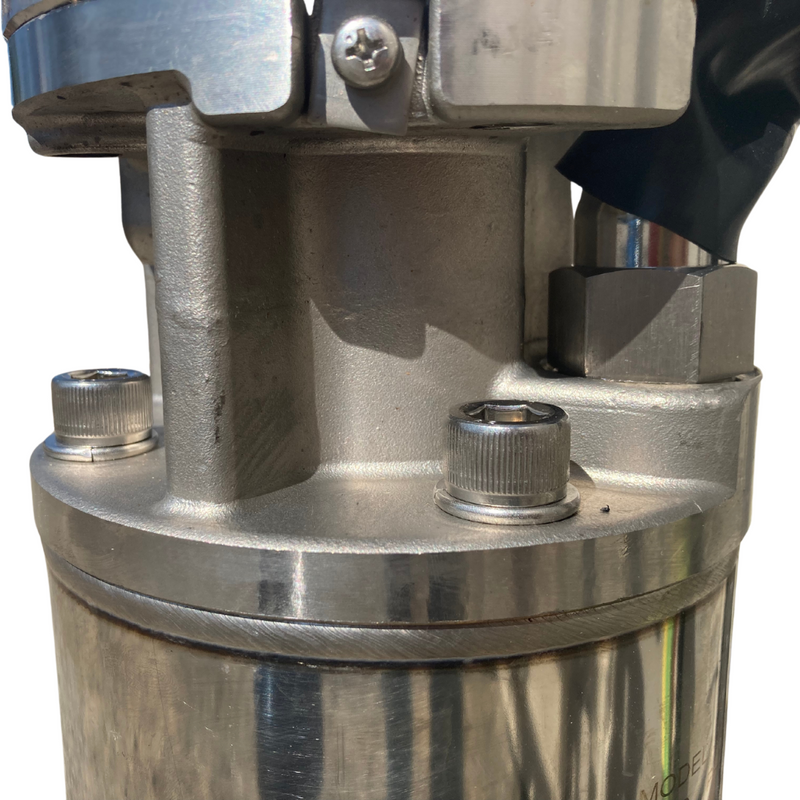 RPS 15HP 480V 300RPS150, Up to 200FT Head, 200 to 396GPM, Stainless Steel Submersible Pump End + Motor