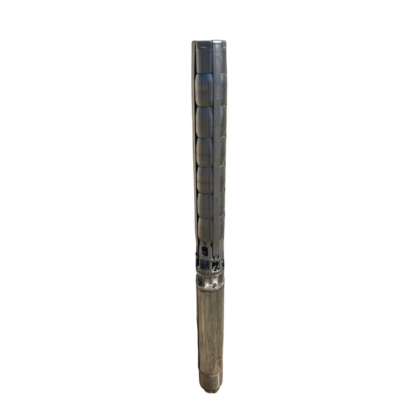 RPS 10HP 480V 300RPS100, Up to 140FT Head, 200 to 395GPM, Stainless Steel Submersible Pump End + Motor
