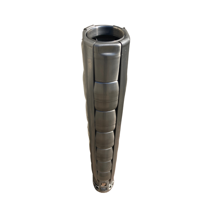 RPS 10HP 480V 300RPS100, Up to 140FT Head, 200 to 395GPM, Stainless Steel Submersible Pump End + Motor