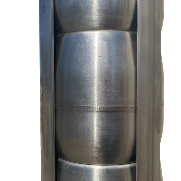 RPS 10HP 480V 300RPS100, Up to 140FT Head, 200 to 395GPM, Stainless Steel Submersible Pump End + Motor