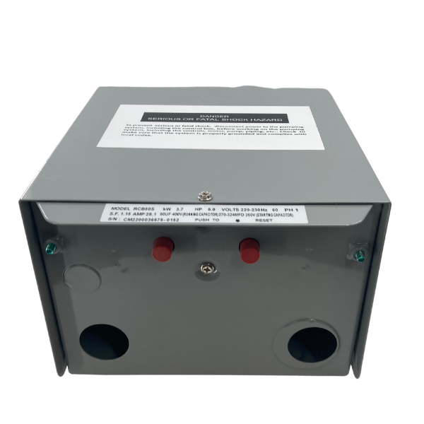 RPS Control Panel 3HP 220V Single Phase Starter Box for Submersible Pump
