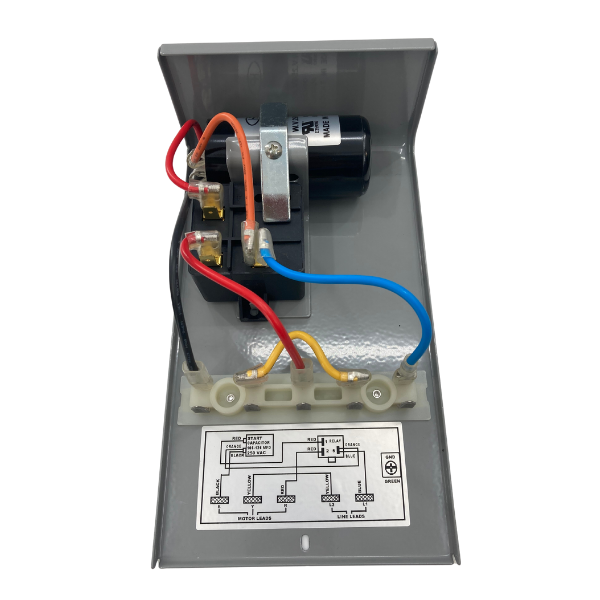 RPS Control Panel 1/2HP 220V Single Phase Starter Box for Submersible Pump