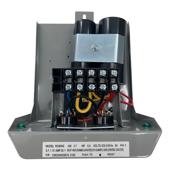 RPS Control Panel 5HP 220V Single Phase Starter Box for Submersible Pump