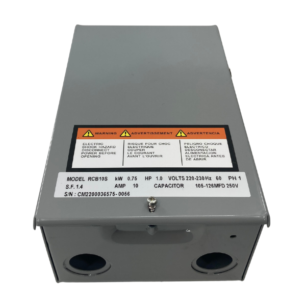 RPS Control Panel 1HP 220V Single Phase Starter Box for Submersible Pump