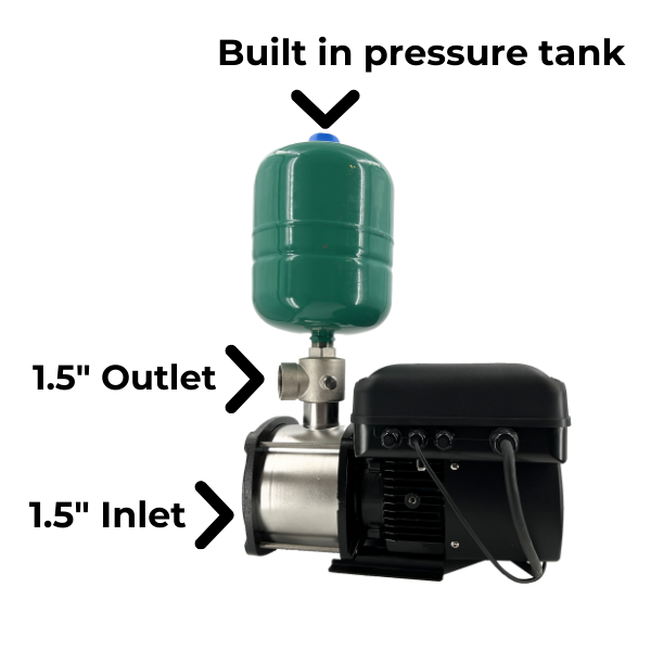 Irrigation booster discount pump