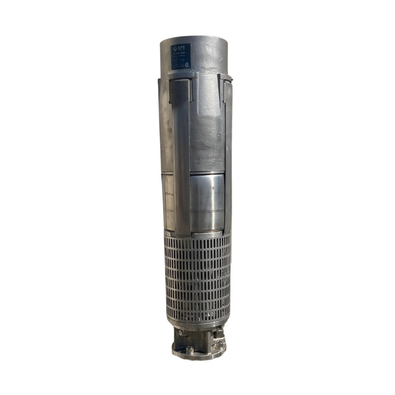 RPS Steel Pro 500RPS75-S 7" Submersible Well Pump End – Stainless Steel Impeller, 343-608 GPM
