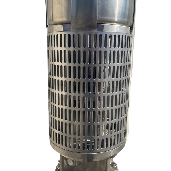 RPS 20HP 480V 500RPS200, Up to 200FT Head, 324 to 660GPM, Stainless Steel Submersible Pump End + Motor