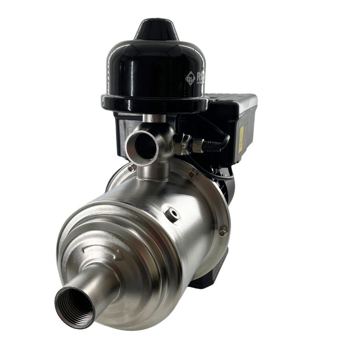 RPS 1HP 110V/120V/220V Eco-Steady Continuous Pressure Booster Pump Up to 55PSI | Pressurized Irrigation Pump for Drip & Sprinkler | Full Home Residential & RV Water Pump | Shallow Well Jet Pump