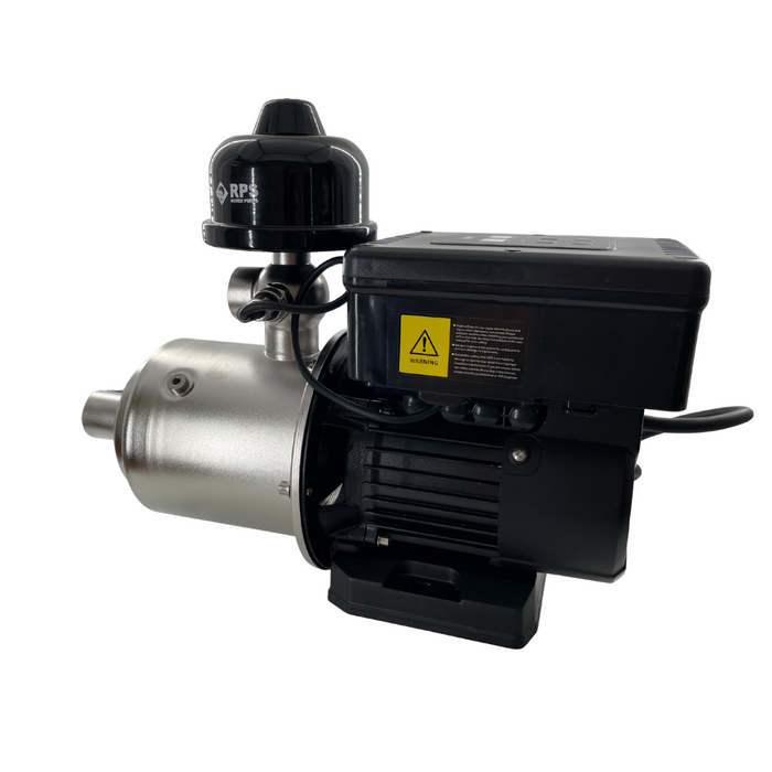 RPS 1HP 110V/120V/220V Eco-Steady Continuous Pressure Booster Pump Up to 55PSI | Pressurized Irrigation Pump for Drip & Sprinkler | Full Home Residential & RV Water Pump | Shallow Well Jet Pump