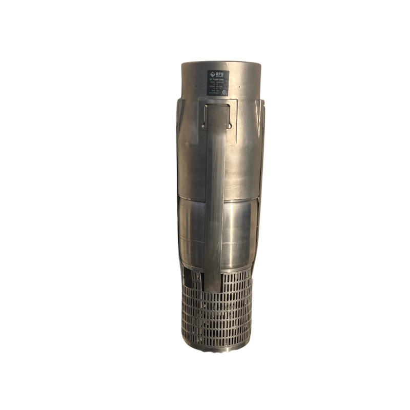RPS Steel Pro 650RPS150-S 6" Submersible Well Pump End – Stainless Steel Impeller, 405-793 GPM