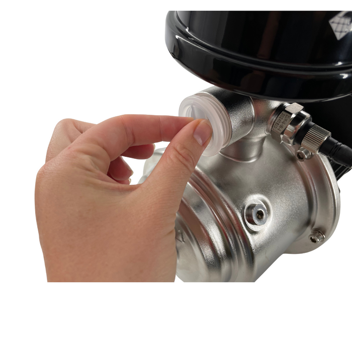 1/2 HP 110V/120V/220V Eco-Steady Continuous Pressure Booster | Garden Irrigation Water Pump for Drip and Soaker Hose | Tank Water | Shallow Well Pump