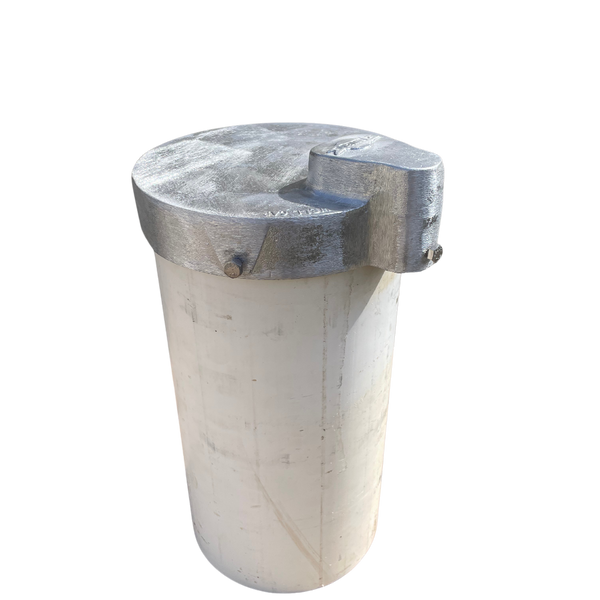 8 inch well cap for well with pitless adapter
