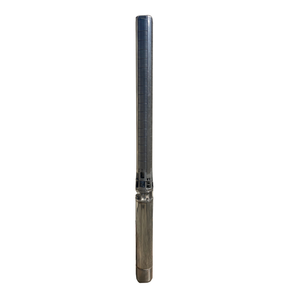 RPS Steel Pro 1.5 HP 220V, Three Phase, 3-Wire | 5" Submersible Pump End + Stainless Steel Impeller | 40 ft Head, 92-119 GPM | 90RPS15-S