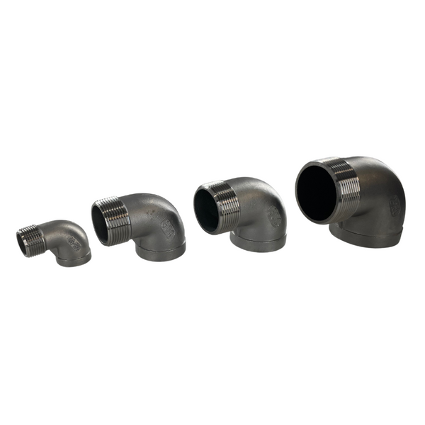 304 Stainless Steel NPT Male to Female Elbow