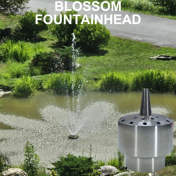 Floating Pond Fountain Pump 10-20ft Height | Large Pond Aerator  | Fish Safe | DIY Friendly | 110V or 220V AC Single Phase Dual Power