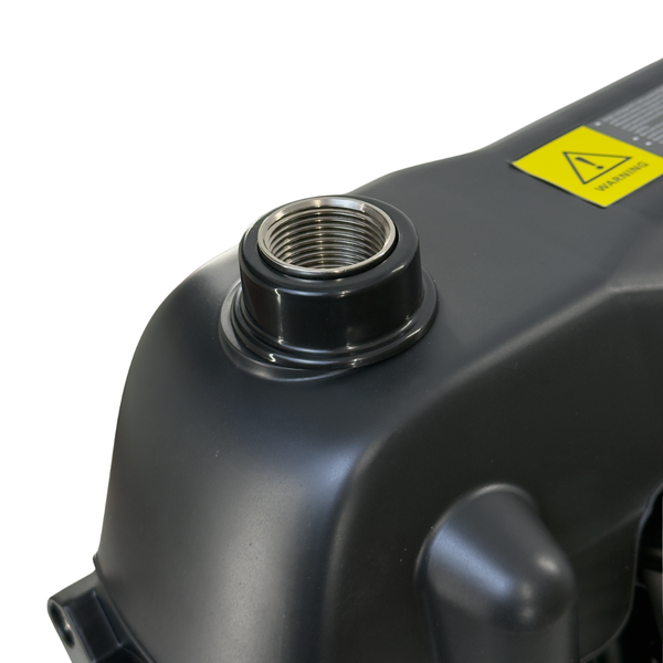 2HP 220V Eco-Steady Continuous Pressure Booster Pump | High Pressure Sprinkler Irrigation Pump | Full Home Residential & RV Water Pump | Shallow Well Jet Pump
