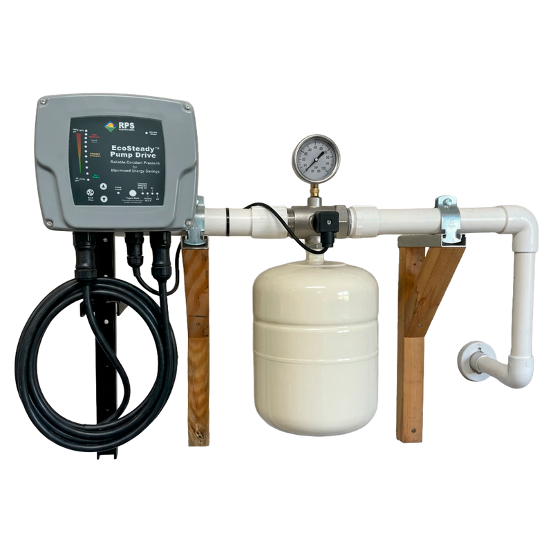 RPS Eco-Steady Submersible Pump Drive | Energy Saving Variable Frequency Drive for Three Phase 220V Well Pumps