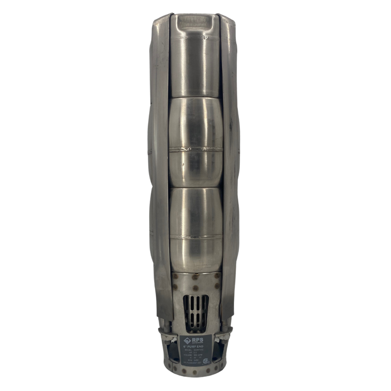RPS Steel Pro 300RPS50-S 5" Submersible Well Pump End – Stainless Steel Impeller, 50-350 GPM