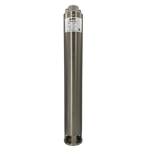 RPS Core Series 05RPS15 4" Submersible Well Pump End – Engineered Impeller, 2-8 GPM