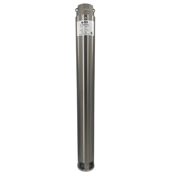 RPS Core Series 60RPS50 4" Submersible Well Pump End – Engineered Impeller, 35-90 GPM