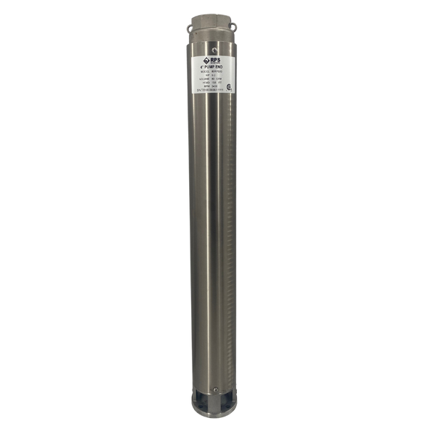RPS Core Series 80RPS50 4" Submersible Well Pump End – Engineered Impeller, 35-120 GPM