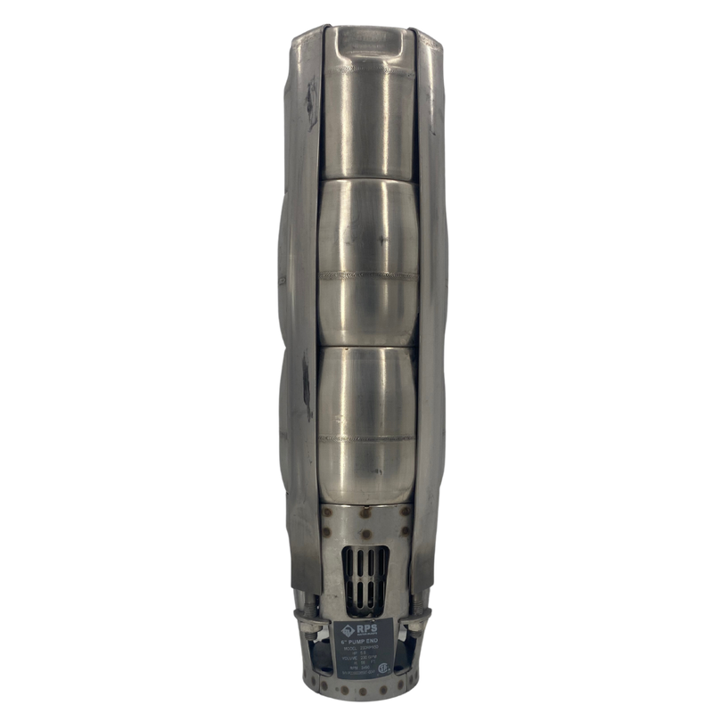 RPS Steel Pro 230RPS50-S 5" Submersible Well Pump End – Stainless Steel Impeller, 70-270 GPM
