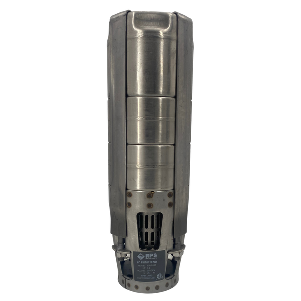 RPS Steel Pro 90RPS30-S 5" Submersible Well Pump End – Stainless Steel Impeller, 75-105 GPM