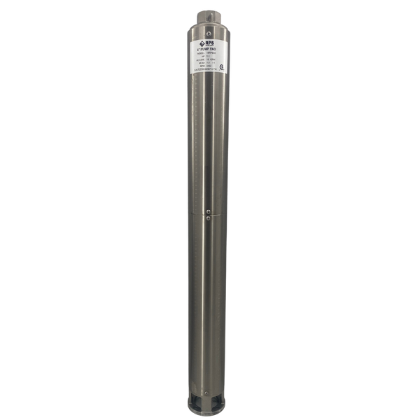 RPS Core Series 18RPS50 4" Submersible Well Pump End – Engineered Impeller, 9-29 GPM