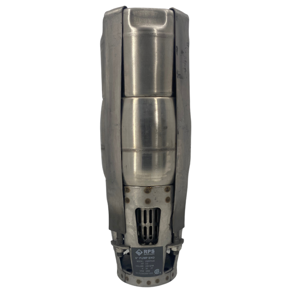 RPS Steel Pro 230RPS30-S 5" Submersible Well Pump End – Stainless Steel Impeller, 180-240 GPM