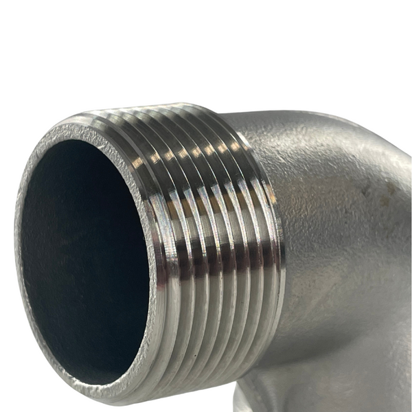 304 Stainless Steel NPT Male to Female Elbow