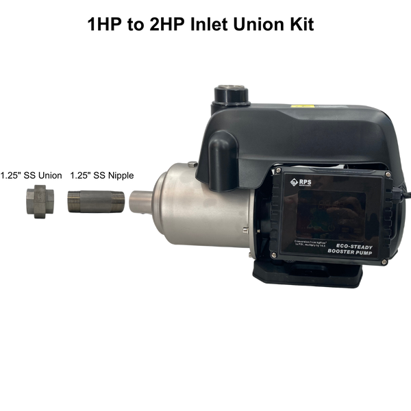 Eco-Steady Booster Pump Turnkey Plumbing Kit