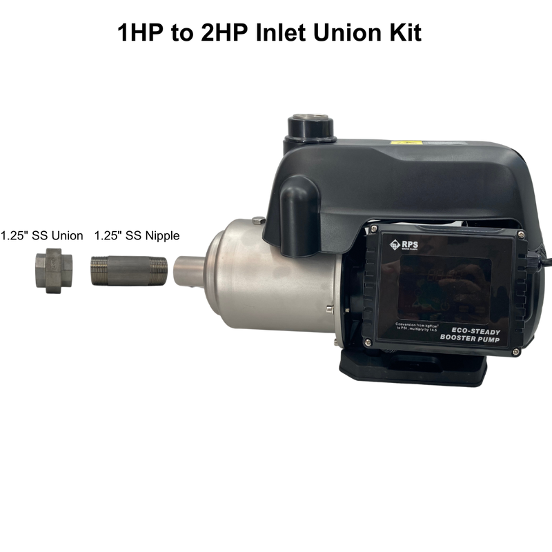 Eco-Steady Booster Pump Turnkey Plumbing Kit