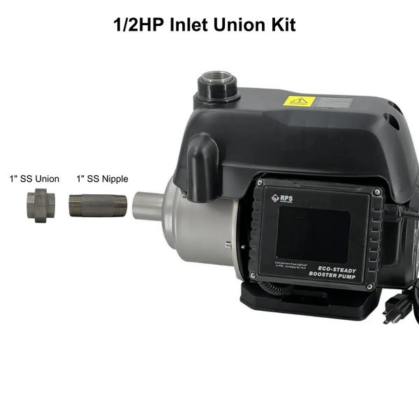 Eco-Steady Booster Pump Turnkey Plumbing Kit