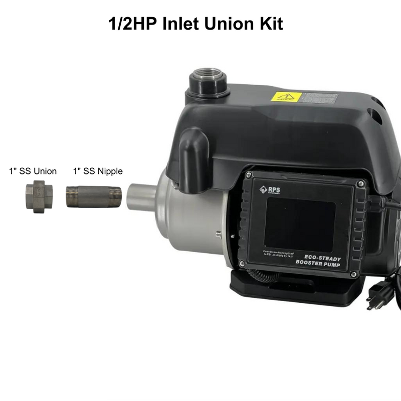 Eco-Steady Booster Pump Turnkey Plumbing Kit